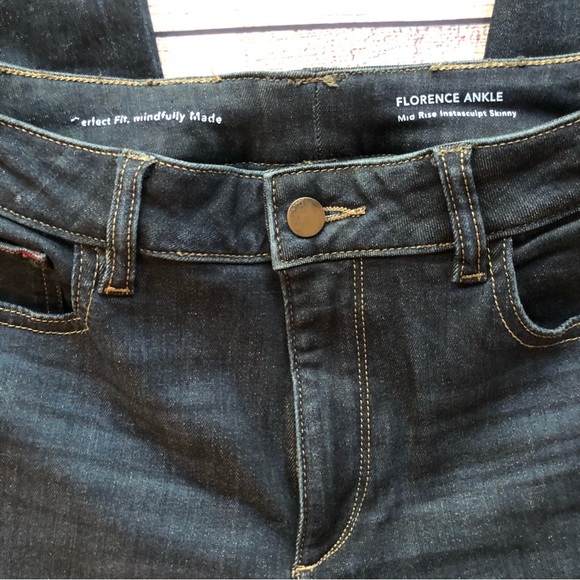 DL1961 Florence Ankle Mid-Rise Skinny in Mesquite - Picture 10 of 11